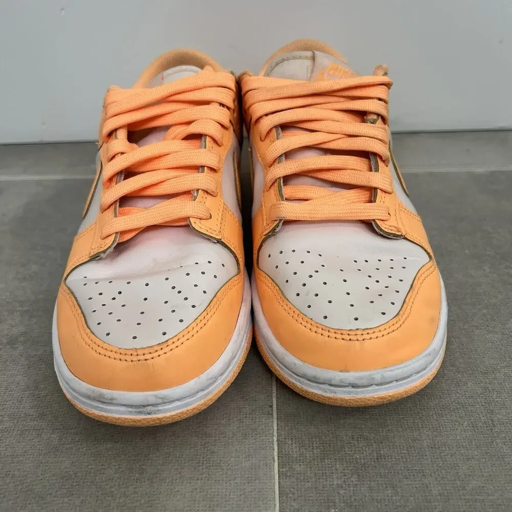 Nike Dunk Low Womens 6.5 Peach Cream Low Top Sneakers Casual Shoes DD1503-801